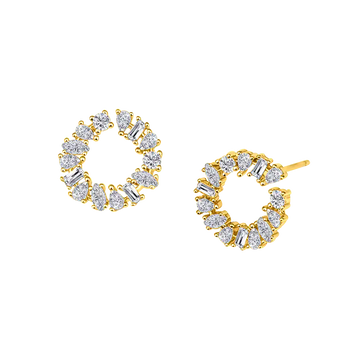 Soleil Diamond Earrings