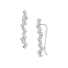 Diamond Hive Climbing Earrings