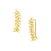 Leaf Climbing Earrings
