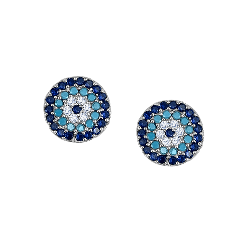 Evil Eye Round Studs