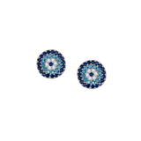 Mini Evil Eye Round Studs
