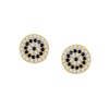 Evil Eye Round Studs