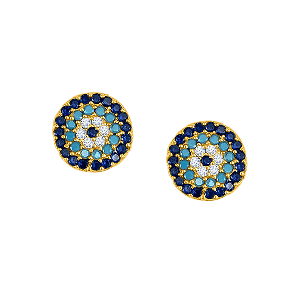 Evil Eye Round Studs