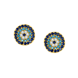 Evil Eye Round Studs