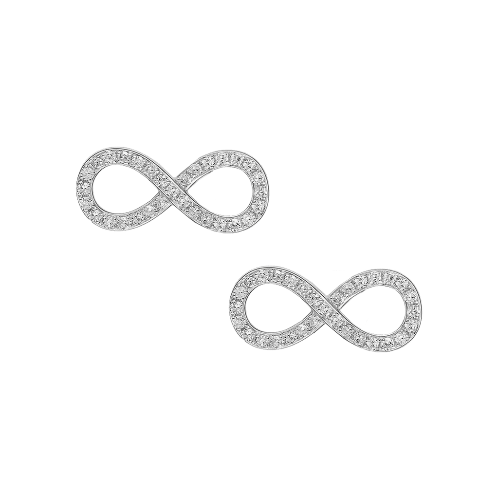 Infinity Diamond Studs