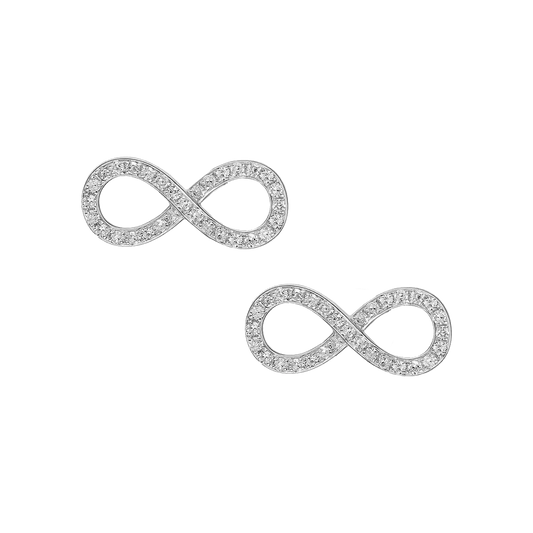 Infinity Diamond Studs