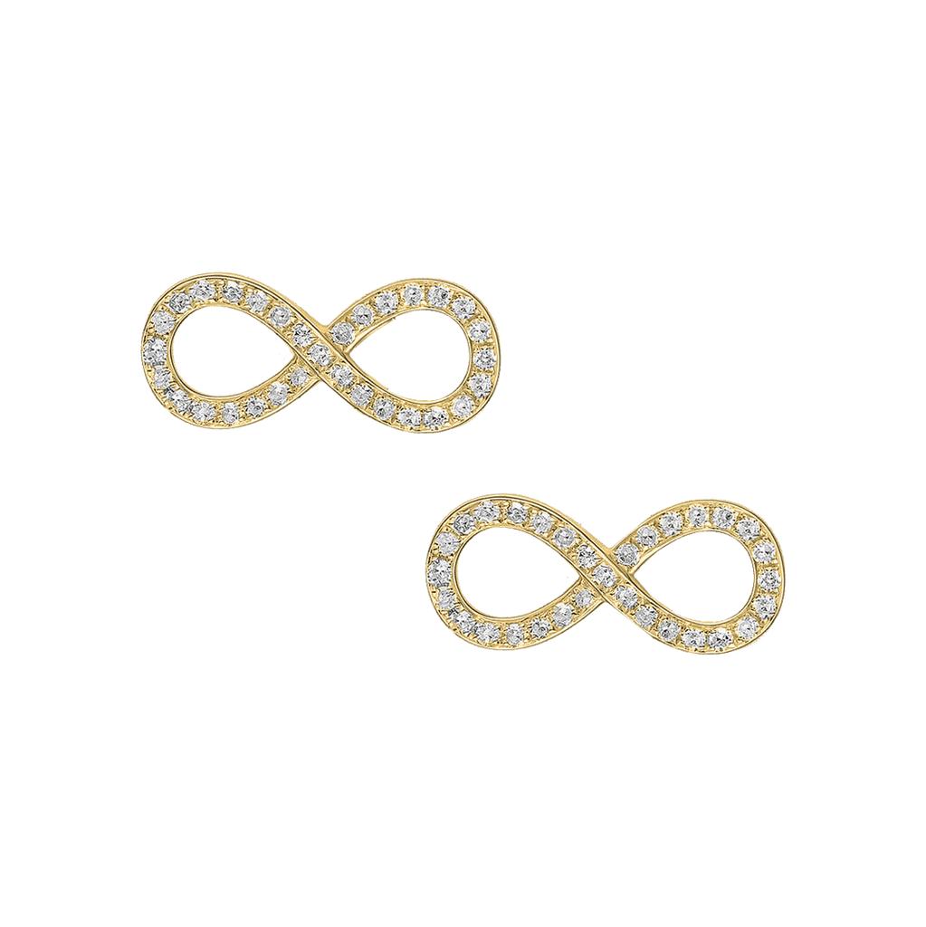 Infinity Diamond Studs