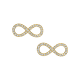 Infinity Diamond Studs