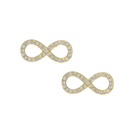 Infinity Diamond Studs