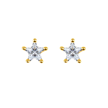 Mini Star Diamond Studs