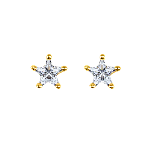 Mini Star Diamond Studs