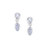 Leaf Diamond Studs
