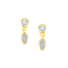 Leaf Diamond Studs