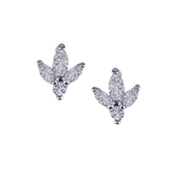 Fleur Marquise Diamond Studs