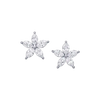 Mini Flower Diamond Studs
