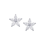 Mini Flower Diamond Studs