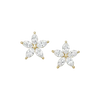 Mini Flower Diamond Studs