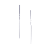 Linear Strand Drop Earrings