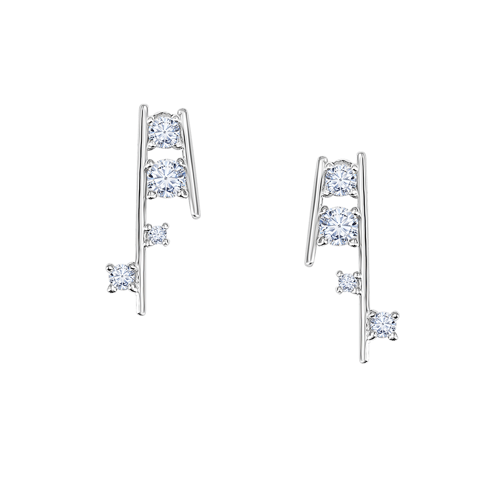 Angelic Diamond Studs