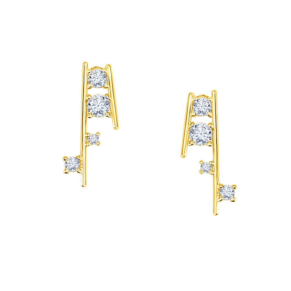 Angelic Diamond Studs