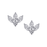 Fleur Diamond Studs