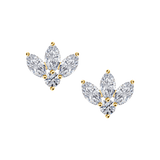 Fleur Diamond Studs