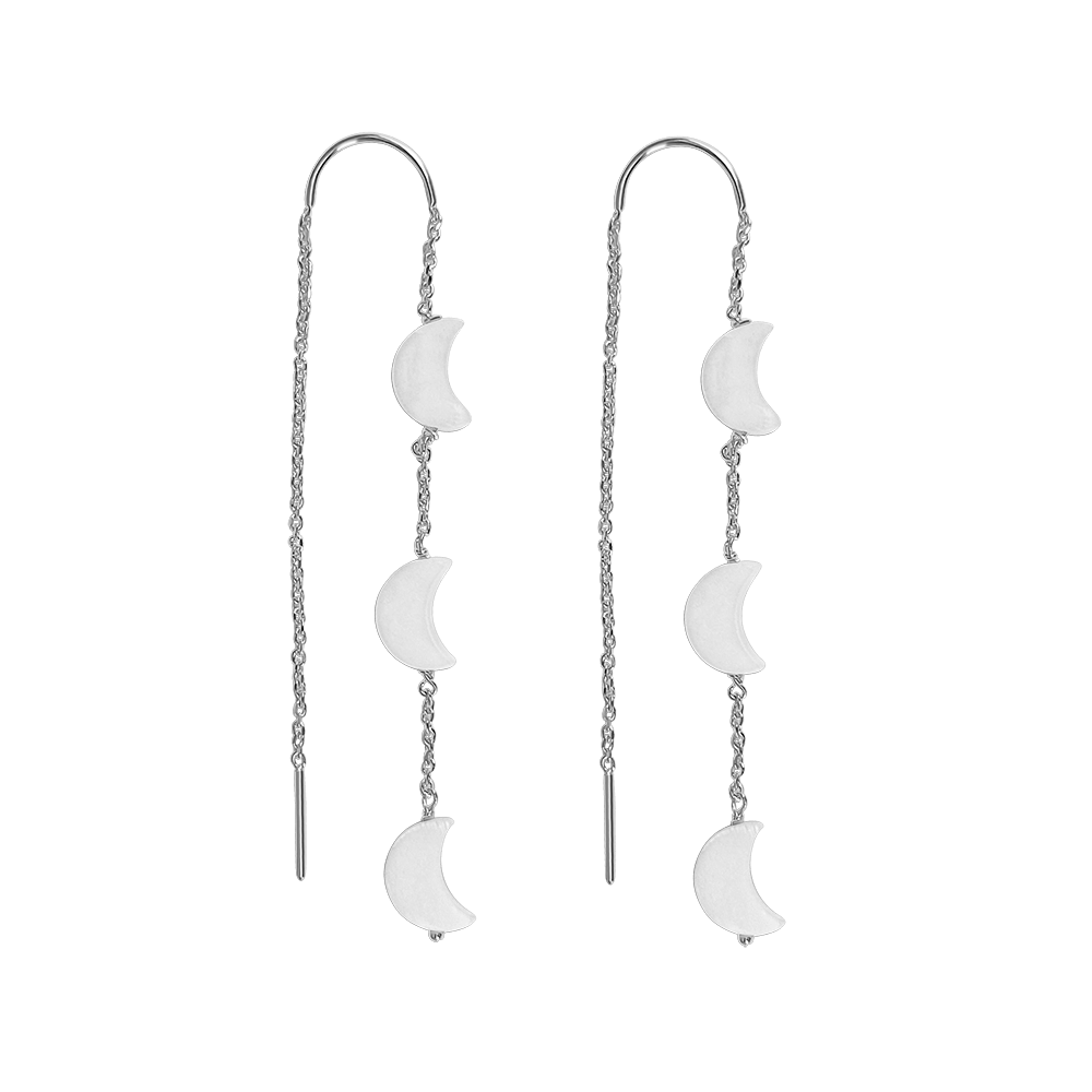 Moon Shell Earrings