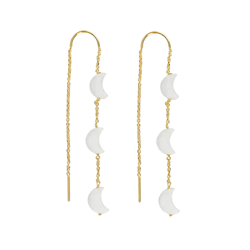 Moon Shell Earrings
