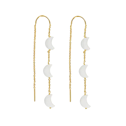 Moon Shell Earrings