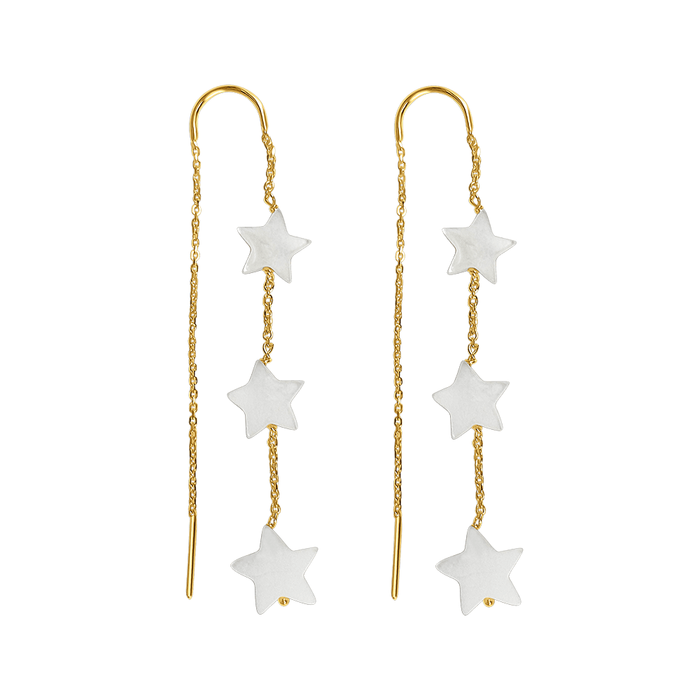 Star Shell Earrings