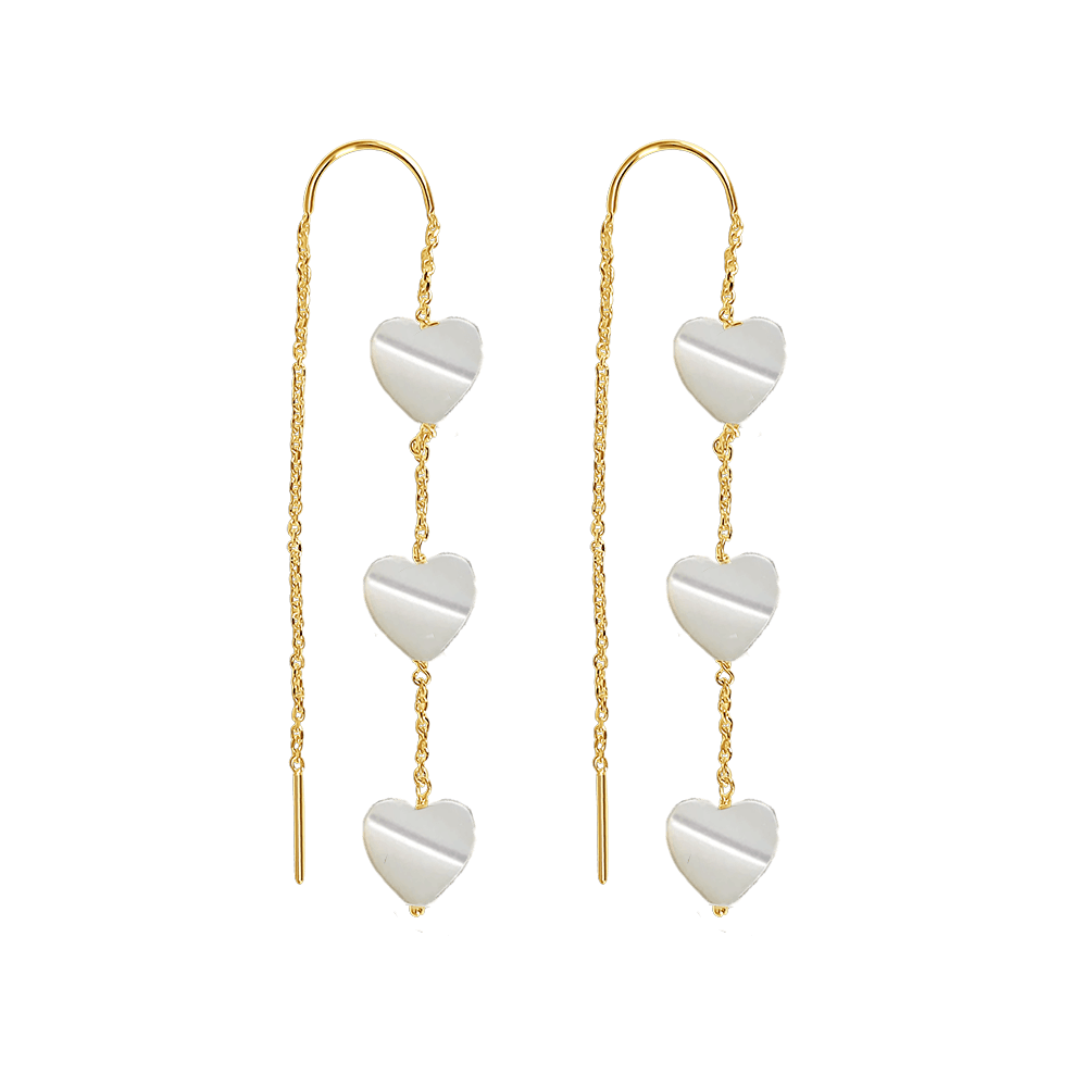 Heart Shell Earrings