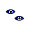 Evil Eye Enamel Studs