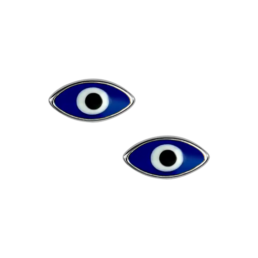 Evil Eye Enamel Studs
