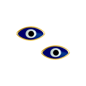 Evil Eye Enamel Studs