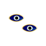 Evil Eye Enamel Studs