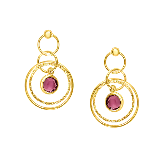 Bloom Circle Earrings