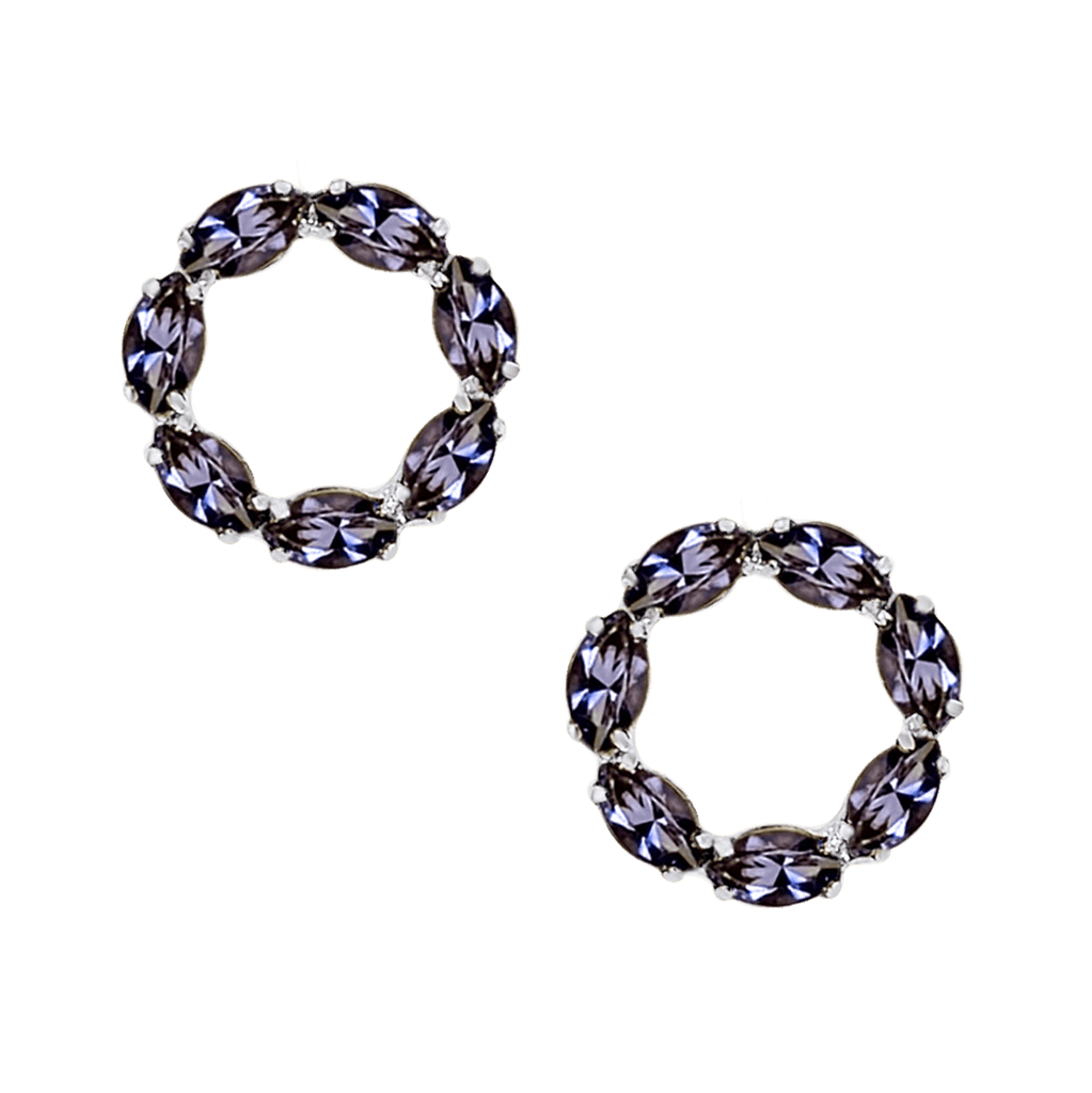 Sunset Amethyst Earrings