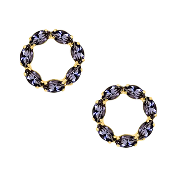 Sunset Amethyst Earrings