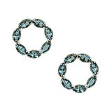 Sunset Aquamarine Earrings