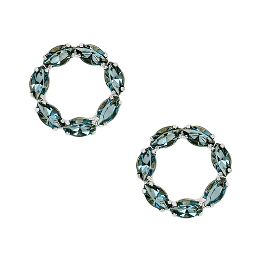 Sunset Aquamarine Earrings