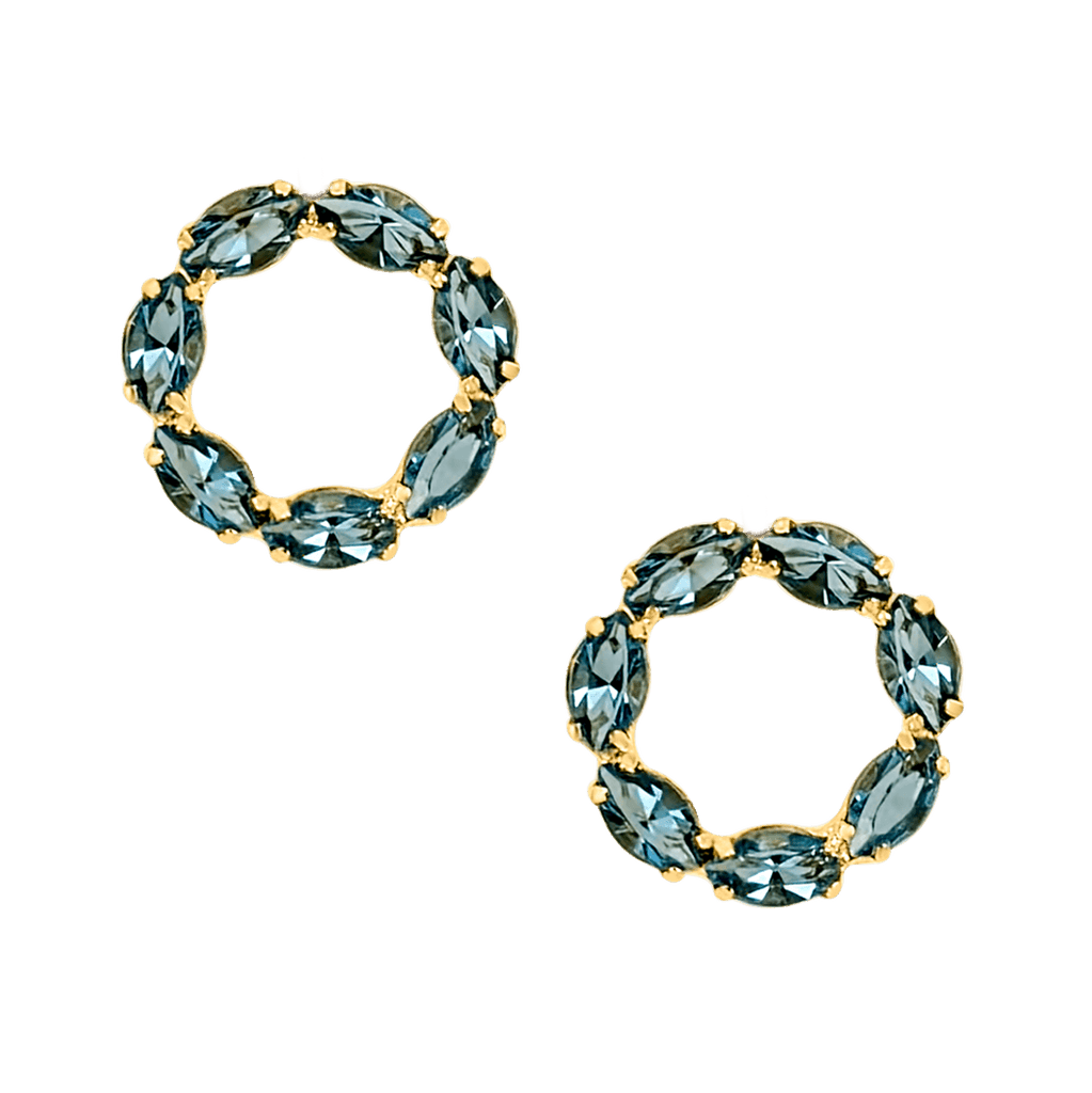 Sunset Aquamarine Earrings