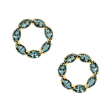 Sunset Aquamarine Earrings