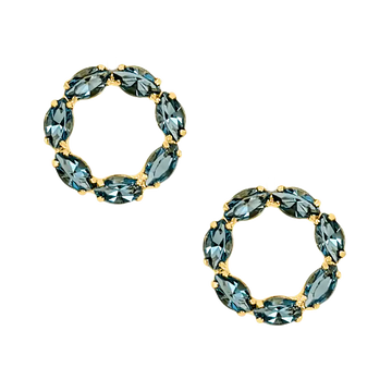 Sunset Aquamarine Earrings