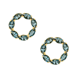 Sunset Aquamarine Earrings