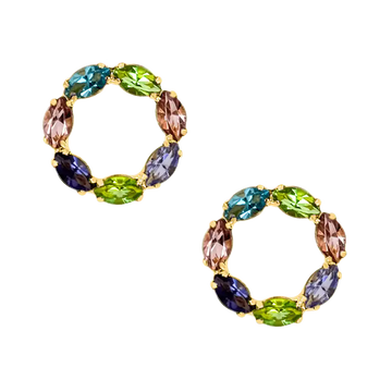 Sunset Multicolor Earrings
