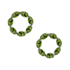 Sunset Peridot Earrings