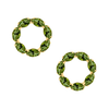 Sunset Peridot Earrings