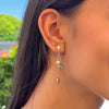 Milano Aqua Drop Earrings