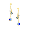 Milano Aqua Drop Earrings