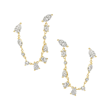 Cascade Diamond Earrings